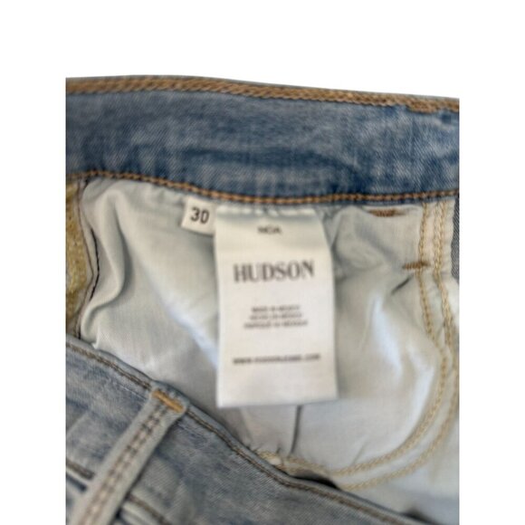 Hudson‎ Womens NOA High Rise, Straight Cropped, Light Blue Jeans Size 30 - Picture 11 of 11